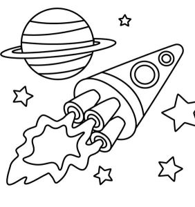 Trọn bộ tranh tô màu tên lửa cực ngầu cho bé mới nhất