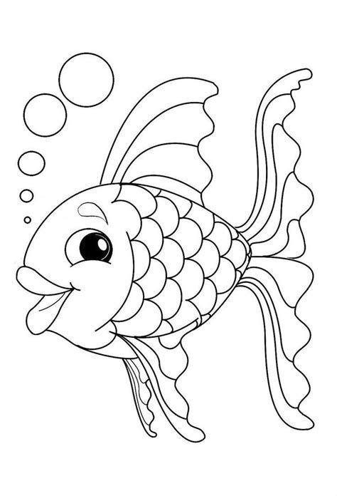 Học vẽ và tô màu hình con cá cho trẻ em 6  Bé học vẽ