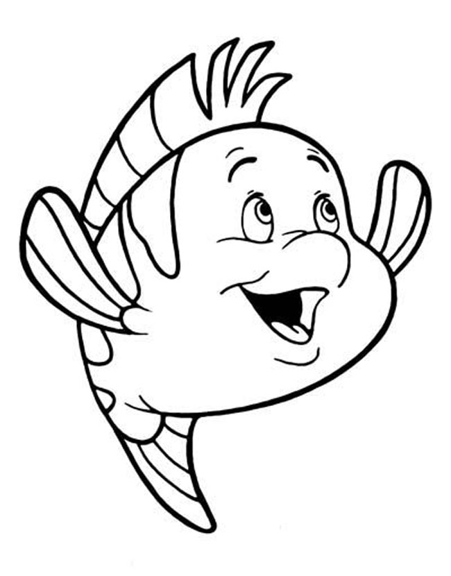 hình hình ảnh loài cá tô color mang đến bé