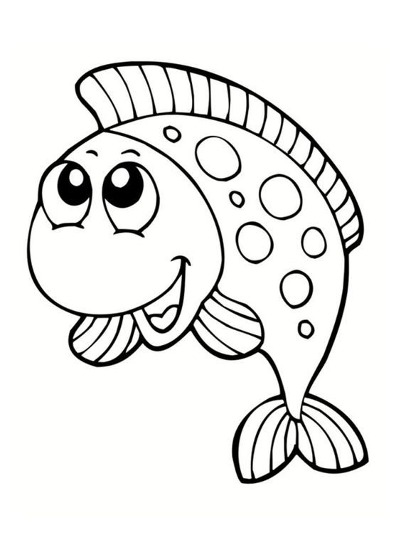 Cách vẽ con cá đẹp đơn giản 100 Tranh vẽ cá đủ dáng màu sắc