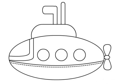 tranh ảnh tô màu tàu ngầm