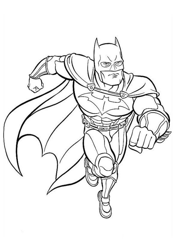 Sưu Tầm 20+ Mẫu Tranh Tô Màu Batman - Người Dơi Đẹp Nhất