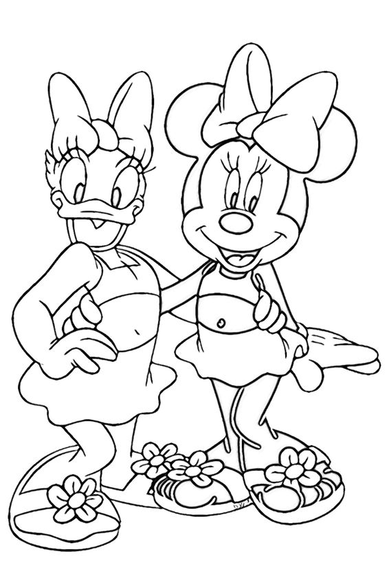 Tuyển tập 30 mẫu tranh tô màu chuột Mickey siêu cấp dễ thương cho bé