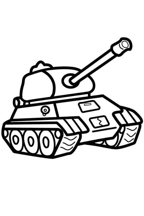 Tổng hợp 65 về tranh tô màu xe tăng hay nhất  cdgdbentreeduvn