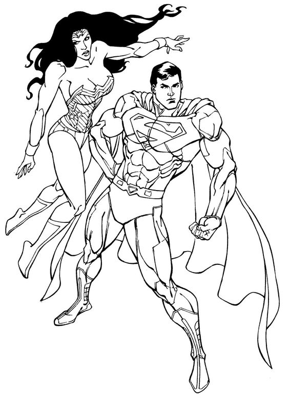 tô color siêu nhân superman