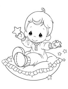 Khám phá bộ 25+ tranh tô màu em bé đáng yêu, mới nhất hiện nay