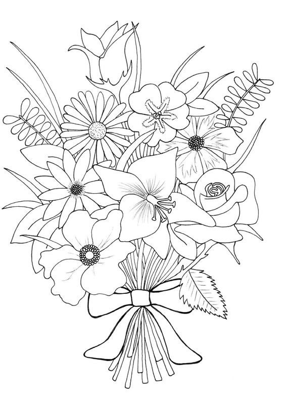Cập nhật với hơn 295 vẽ bó hoa đơn giản tuyệt vời nhất  Tin Học Vui