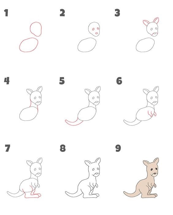 cách vẽ con chuột đơn giản