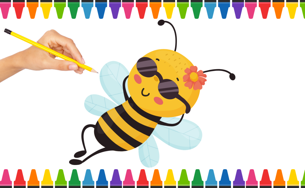 cách vẽ con ong