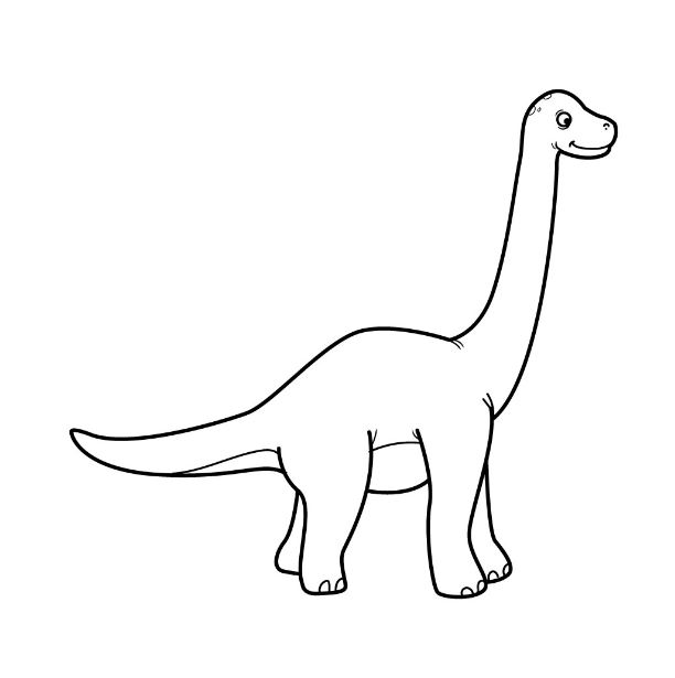 cách vẽ khủng long bước 7