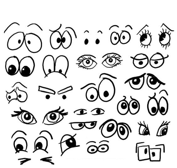 tổng hợp các cách vẽ mắt
